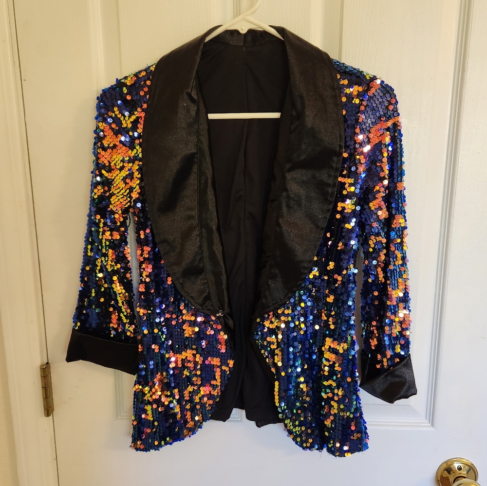 Eras Tour Outfit, Sequin Blazer, Small (4-6)